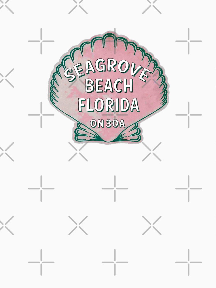 "Seagrove Beach Florida 30A Vintage Shell 30 A" Tshirt by TravelTime