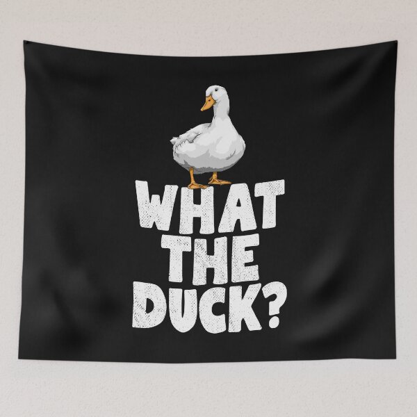 Item preview, What The Duck Funny Water Ducklings designed and sold by Bendthetrend.