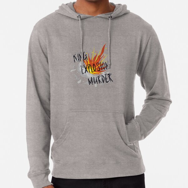 King explodo crop store hoodie