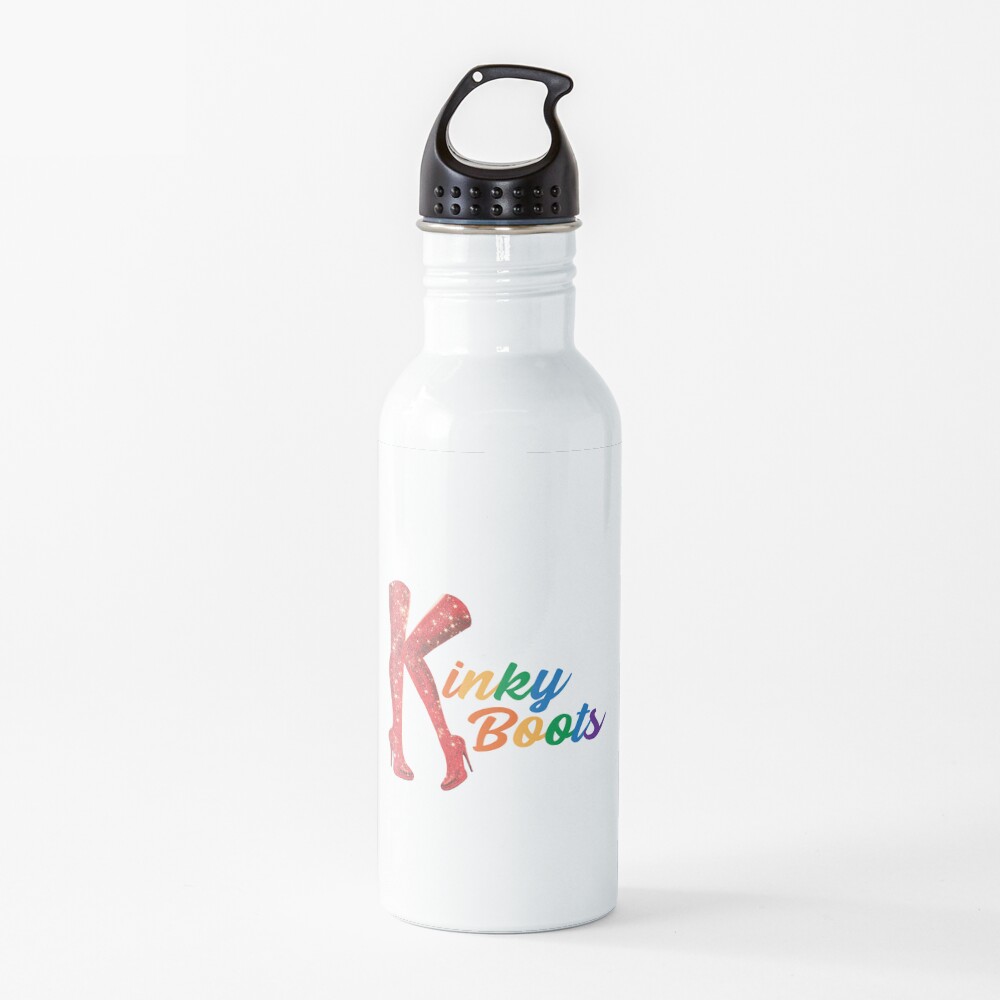 "Kinky Boots Rainbow" Water Bottle for Sale by broadwayisland Redbubble