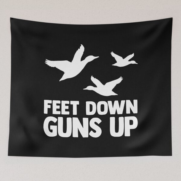 Item preview, Feet Down Guns Up Funny Water Ducklings designed and sold by Bendthetrend.