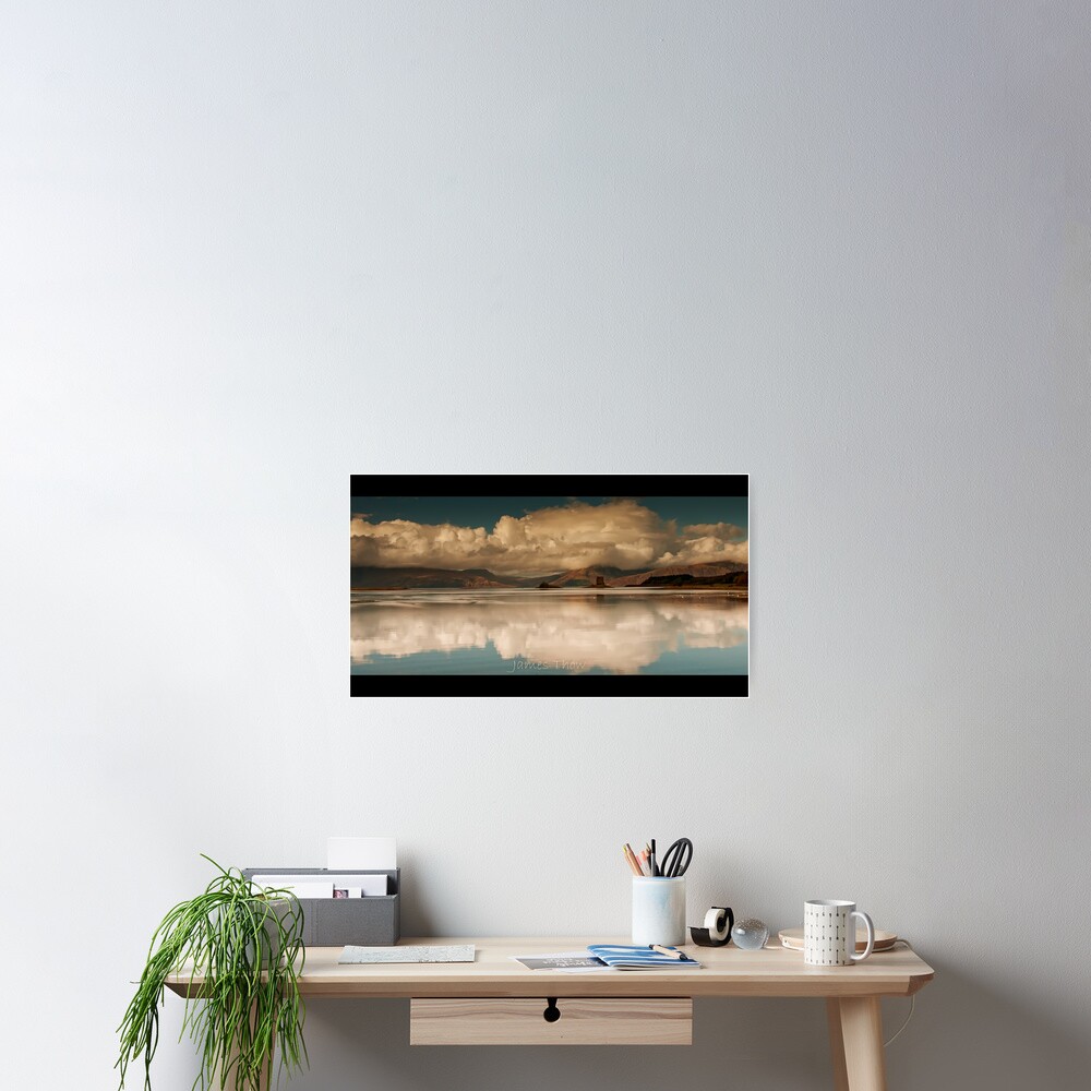 Castle Reflections Poster