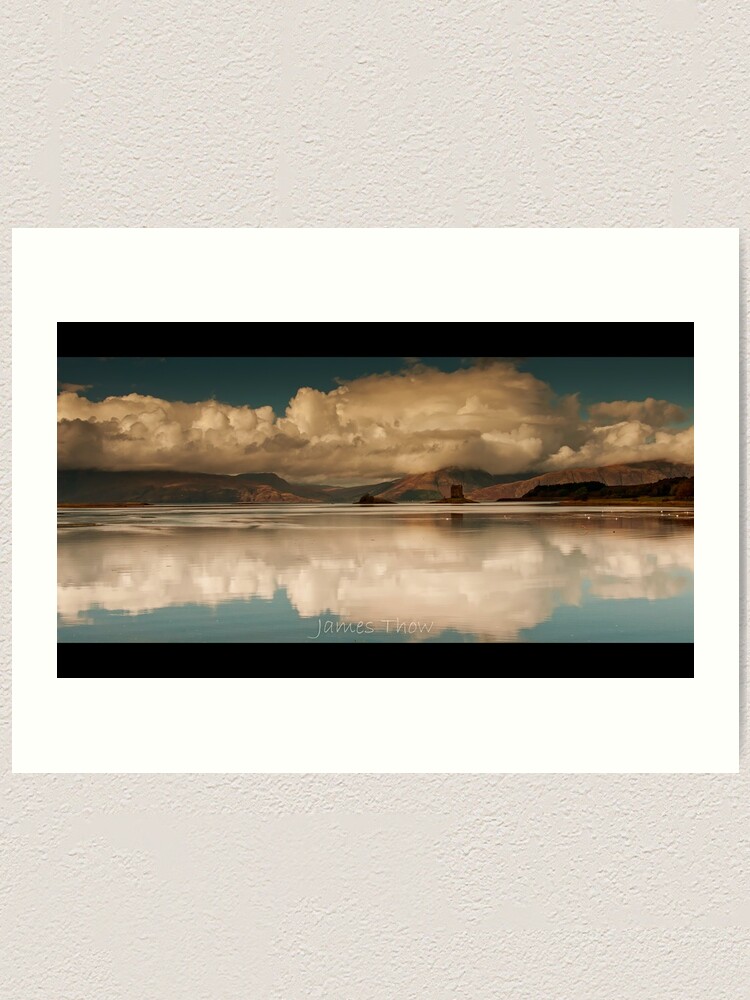 Alternate view of Castle Reflections Art Print