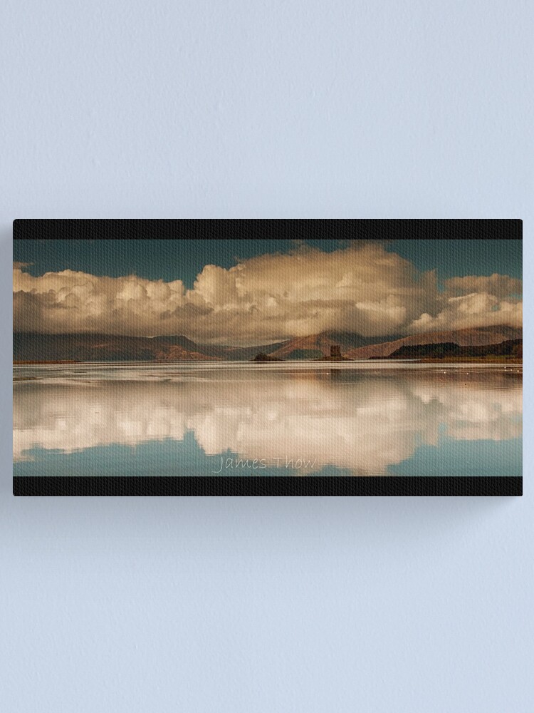 Alternate view of Castle Reflections Canvas Print