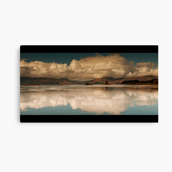 Castle Reflections Canvas Print
