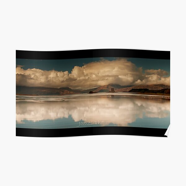 Castle Reflections Poster