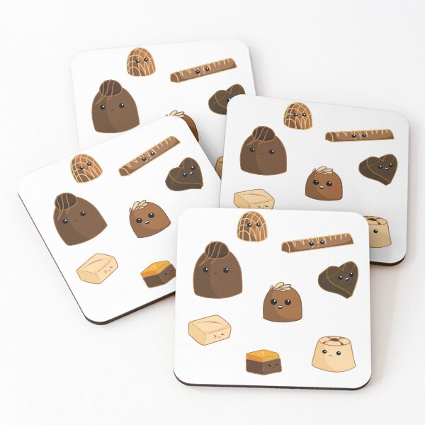 Item preview, Cute Little Box of Chocolates designed and sold by Blenderbeetle.