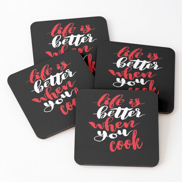 Item preview, Life is Better When You Cook. I Love Cooking. Foodie. designed and sold by ProjectX23.