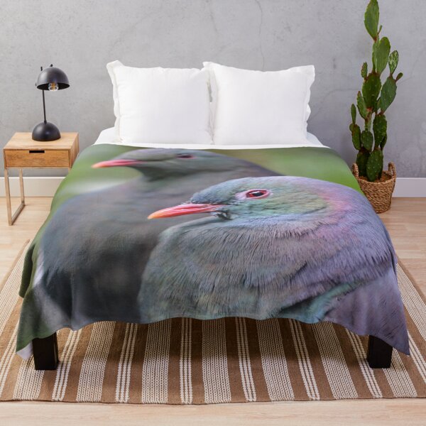 Item preview, New Zealand Wood Pigeon Pair designed and sold by lizdomett.