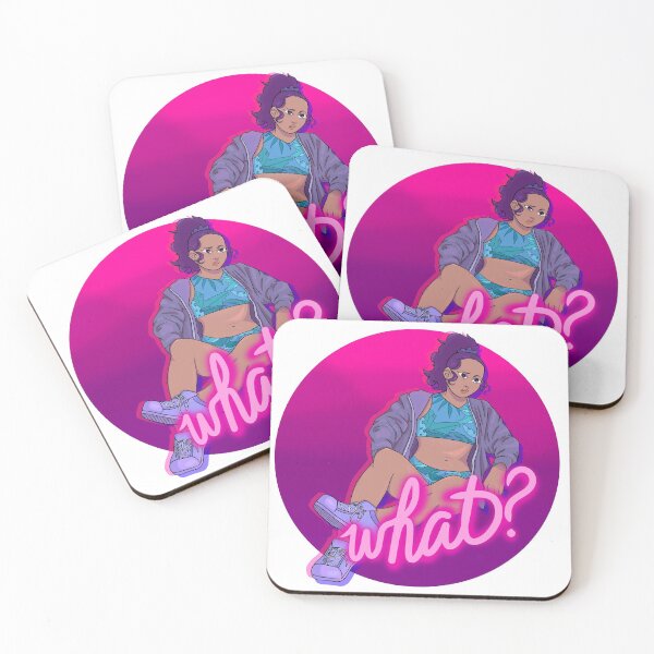 Item preview, Neon Summers- What? designed and sold by mocharti.