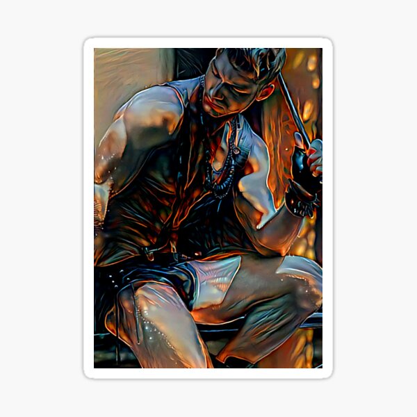 Item preview, Glistening Leather Guy designed and sold by ArcadiaAbstract.