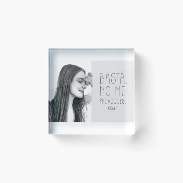Item preview, Basta. No me provoques, okay? designed and sold by AbzDraws.
