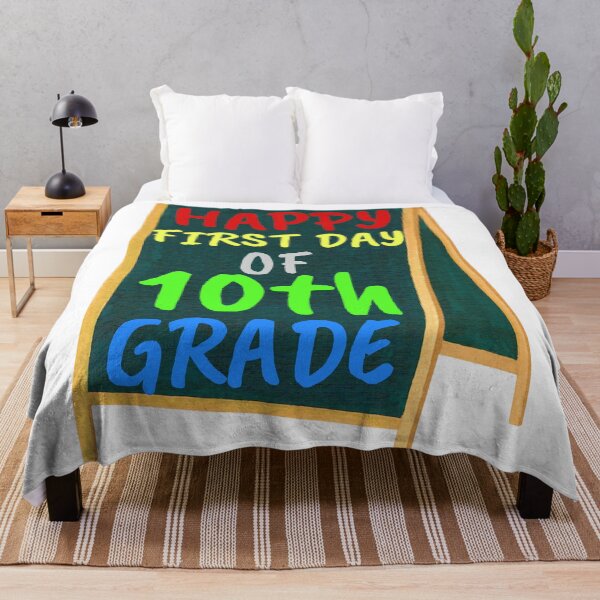 Item preview, Happy first day of tenth grade, 10th Grade Design Welcome back to School designed and sold by marosharaf.