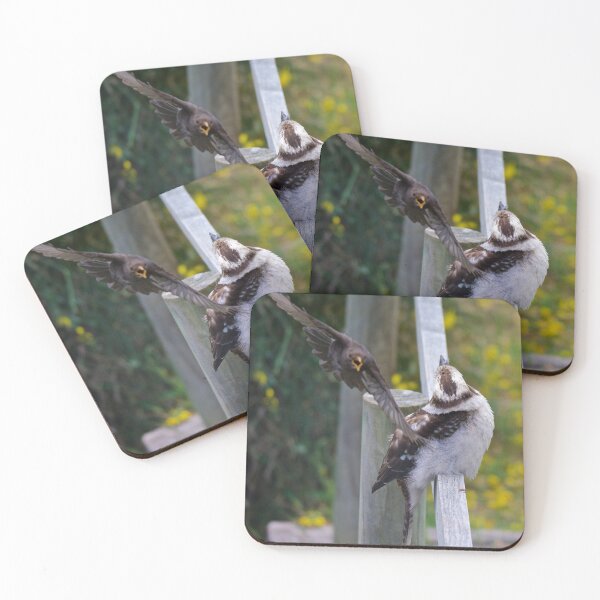 Item preview, KINGFISHER ~ Kookaburra MZXTV24L and Blackbird by David Irwin designed and sold by tasmanianartist.