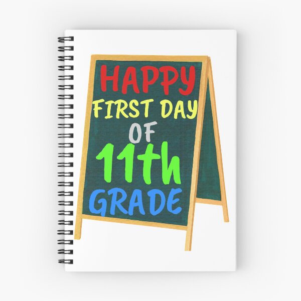 Item preview, Happy first day of Eleventh grade, 11th Grade Design Welcome back to School designed and sold by marosharaf.