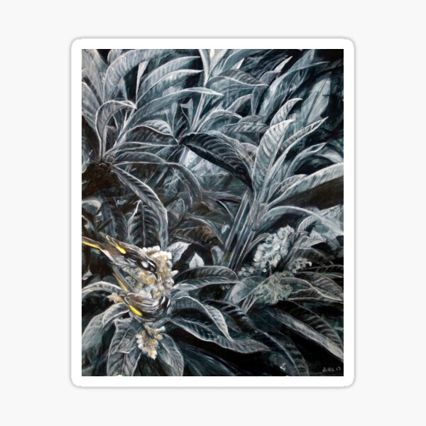 Item preview, Honey Eaters - painting by Avril Thomas - Adelaide Artist designed and sold by AvrilThomasart.