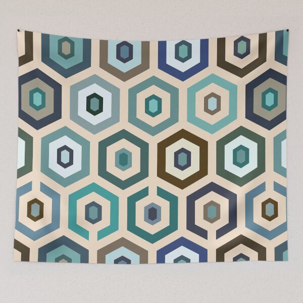Item preview, Hexographica: Teal designed and sold by Aakheperure.