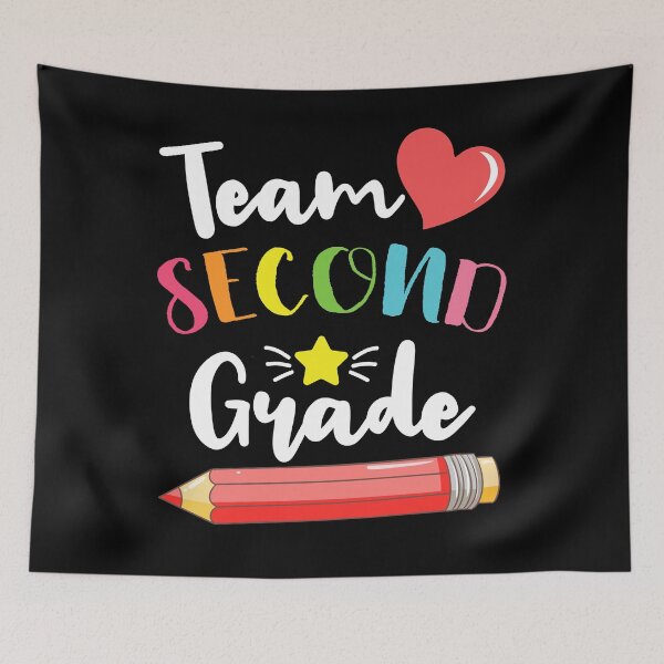 Item preview, Team Second Grade Cute Back To School or First Day Of School Gift For First-Grade Teachers and Students  designed and sold by zenpatterns.