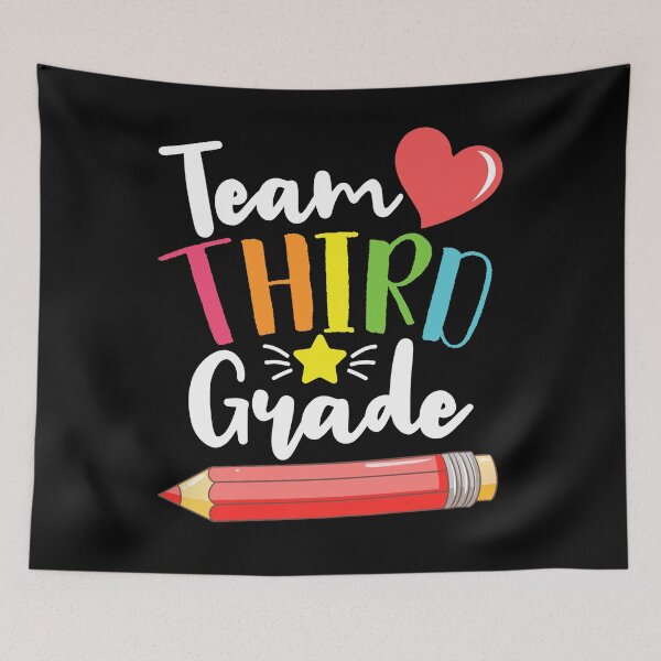 Item preview, Team Third Grade Cute Back To School or First Day Of School Gift For First-Grade Teachers and Students  designed and sold by zenpatterns.