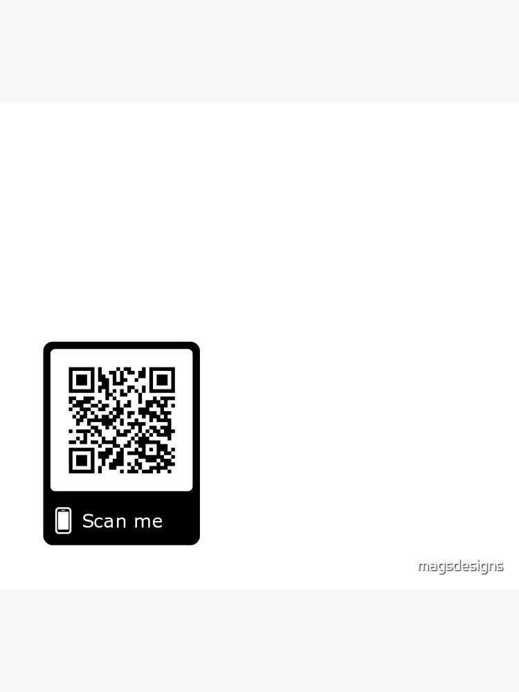 Rick Roll Link QR Code Sticker for Sale by magsdesigns