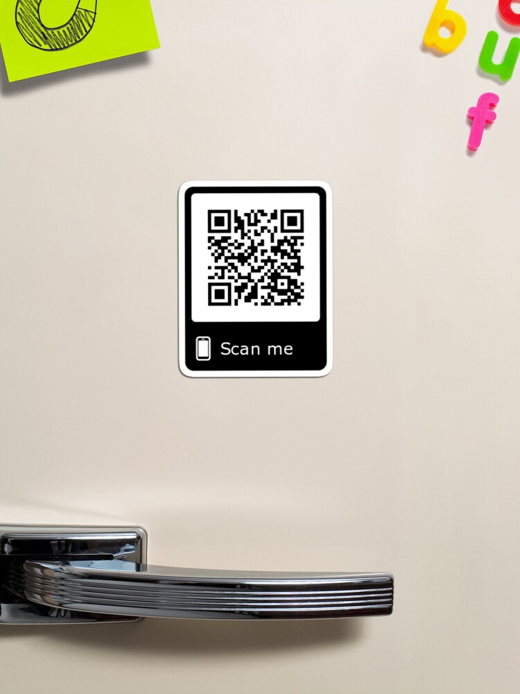 Rick Roll Link QR Code Poster for Sale by magsdesigns