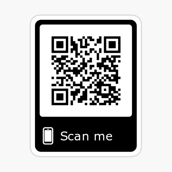 Rick Roll Link QR Code | Poster