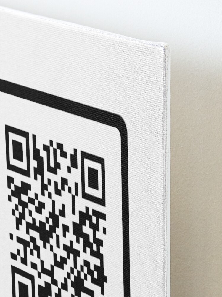 Rick Roll Link QR Code Pin for Sale by magsdesigns