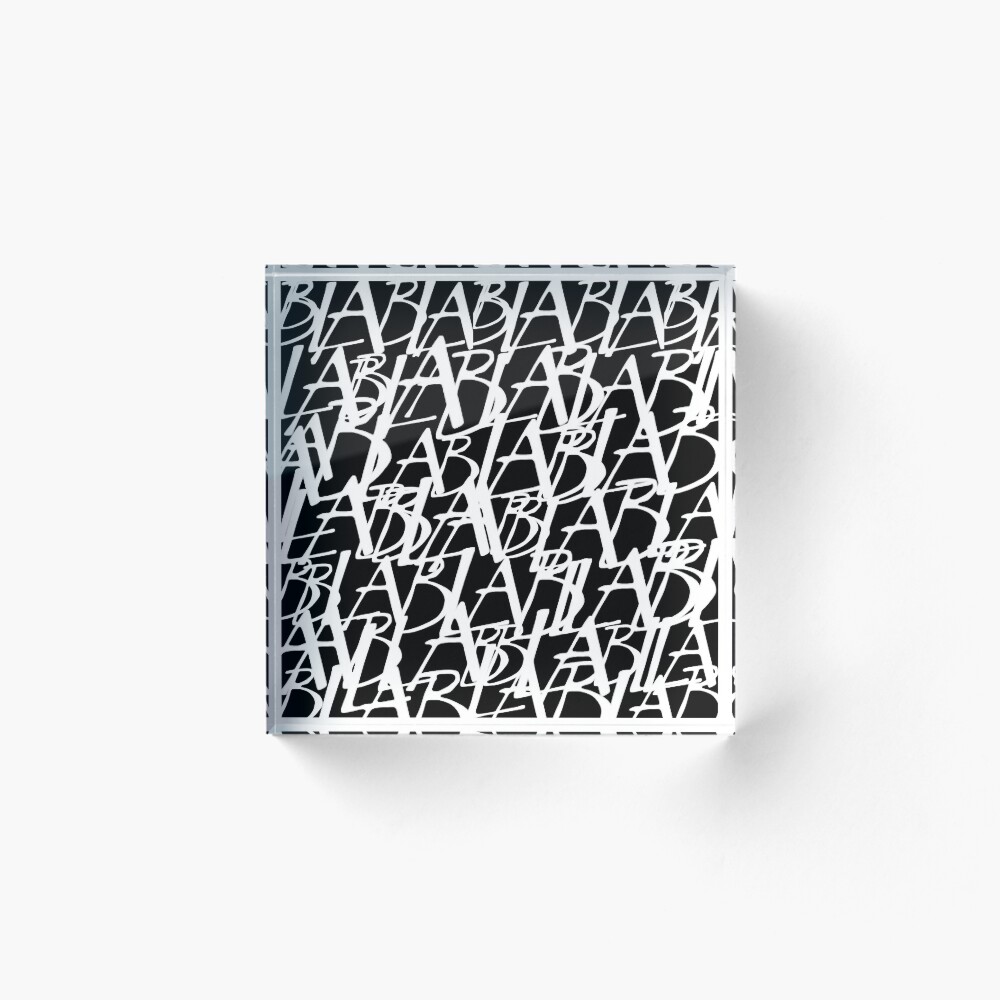 Item preview, Acrylic Block designed and sold by LoraSi.
