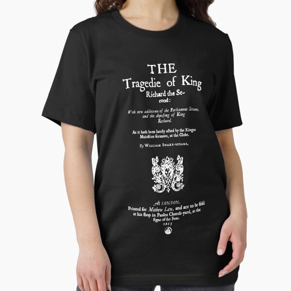Item preview, Shakespeare Richard II Frontpiece - Simple White Version designed and sold by Styled Vintage.