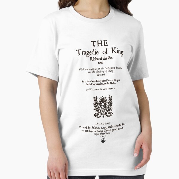 Item preview, Shakespeare Richard II Frontpiece - Simple Black Version designed and sold by Styled Vintage.