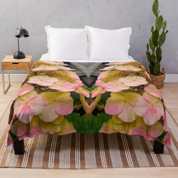 Item preview, Nature spirits between plume hydrangeas designed and sold by Ioka.