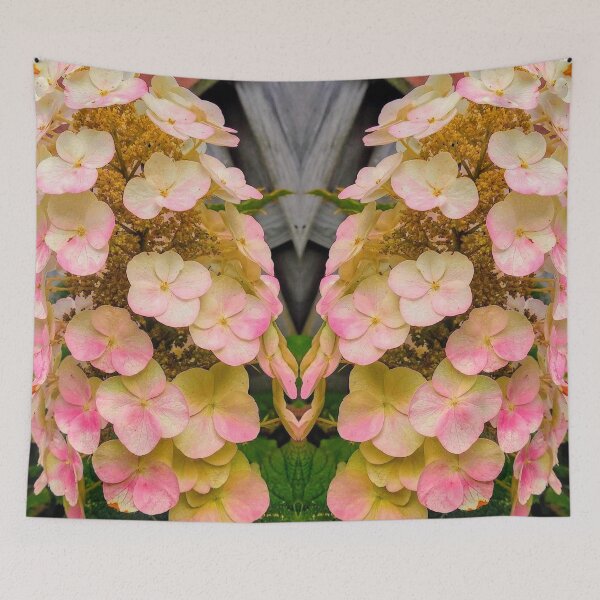 Item preview, Nature spirits between  plume hydrangeas designed and sold by Ioka.