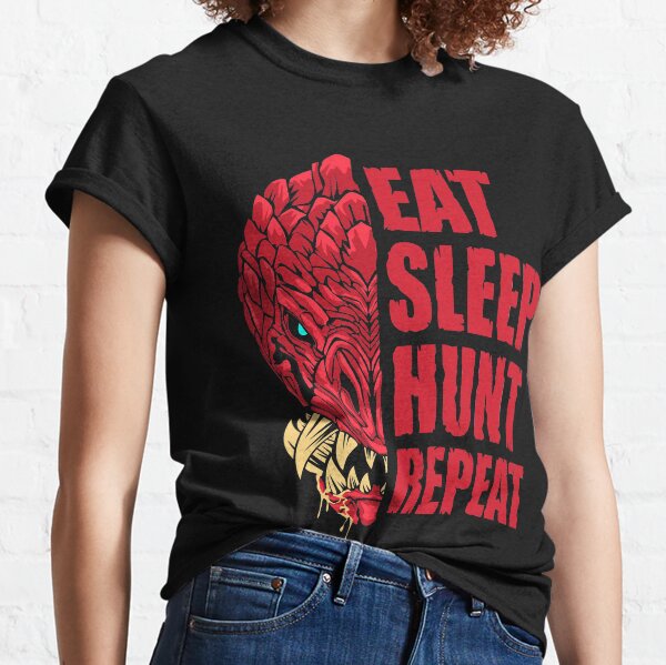 Item preview, Eat sleep hunt repeat Odogaron designed and sold by Dan Dee.