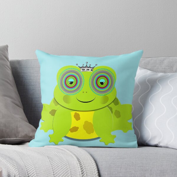Item preview, Funny Prince Charming Cartoon Frog designed and sold by Artification.