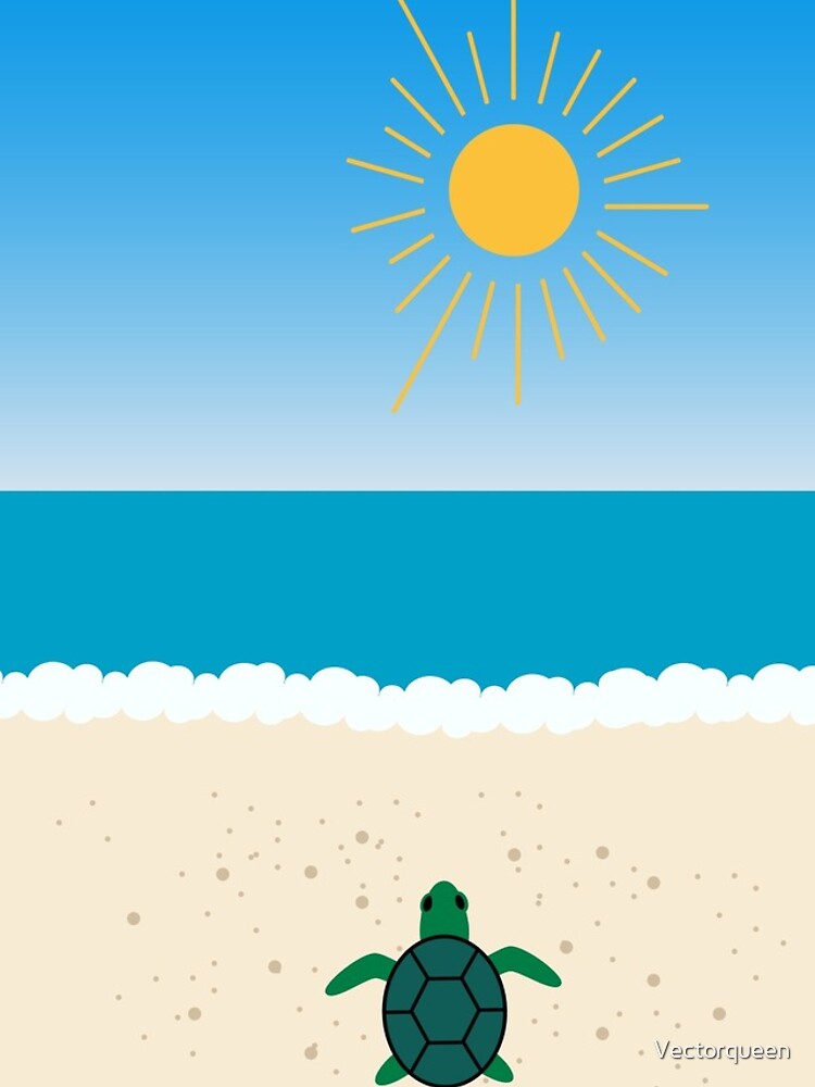 Thumbnail 4 of 4, iPhone Case, turtle designed and sold by Vectorqueen.