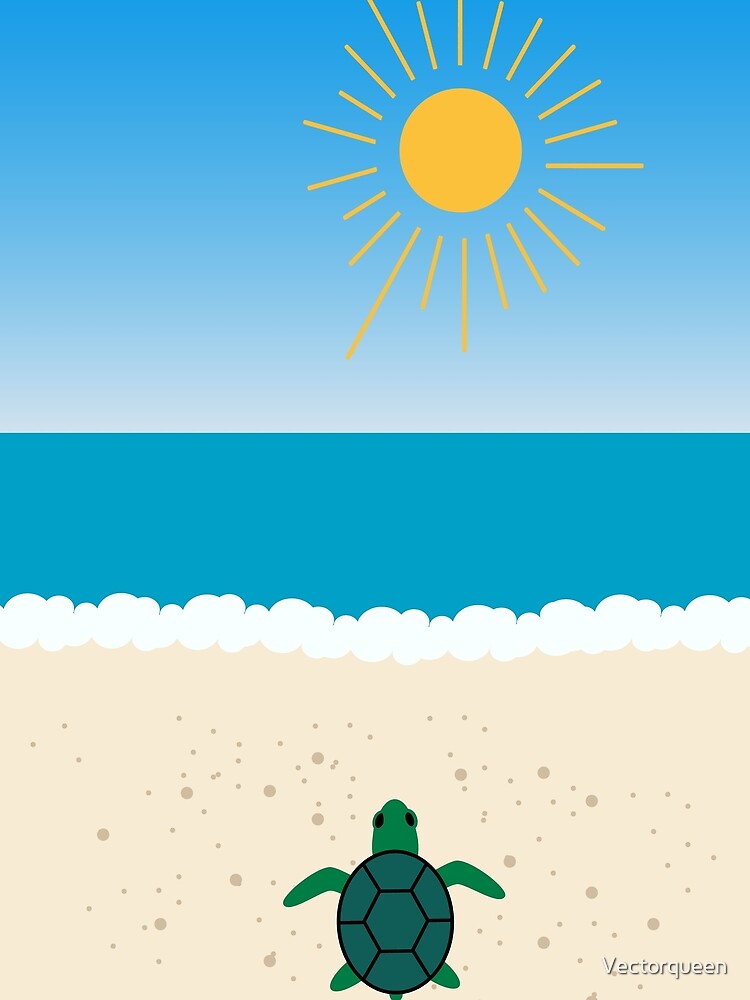 Thumbnail 3 of 3, Scarf, turtle designed and sold by Vectorqueen.