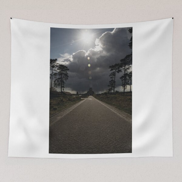 Item preview, Distant rain behind the cathedral designed and sold by Arc1.