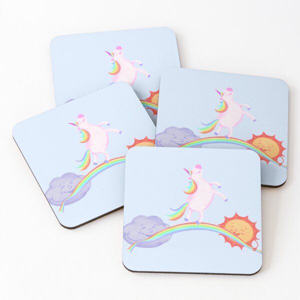 Item preview, Unicorn, cloud and the sun making fun designed and sold by SibMa.