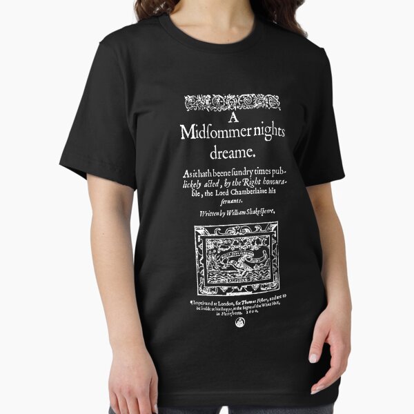 Item preview, Shakespeare A Midsummer Night's Dream Frontpiece - Simple White Version designed and sold by Styled Vintage.