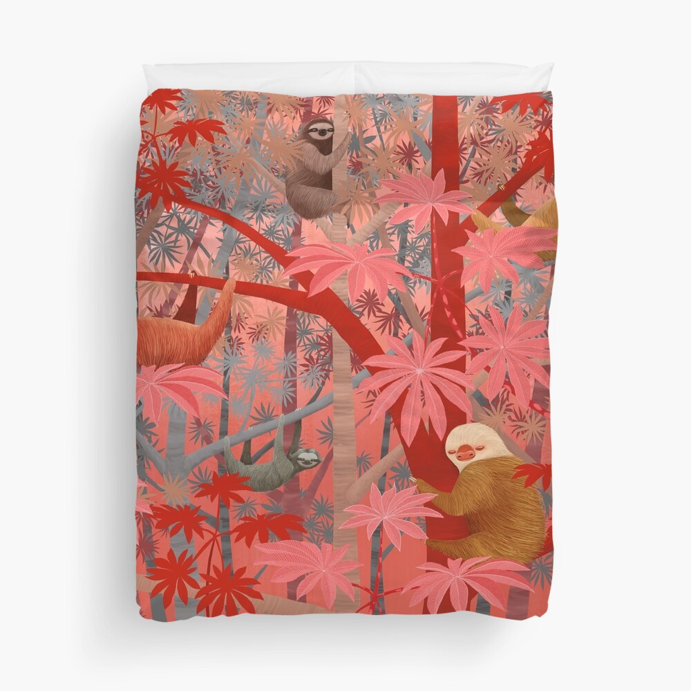 Sid Wiggy Dreams in Technicolor Duvet Cover