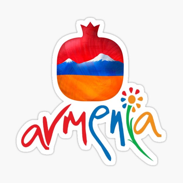 Armenian pomegranate Sticker