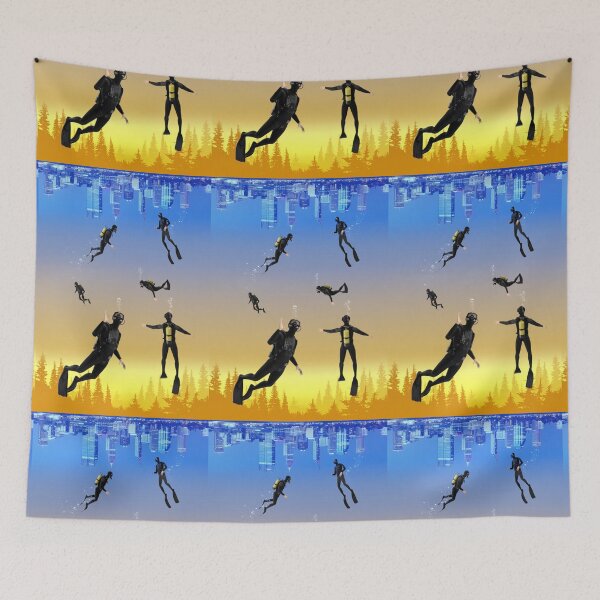 Item preview, The Divers designed and sold by KALEIDOSCOPE UK.