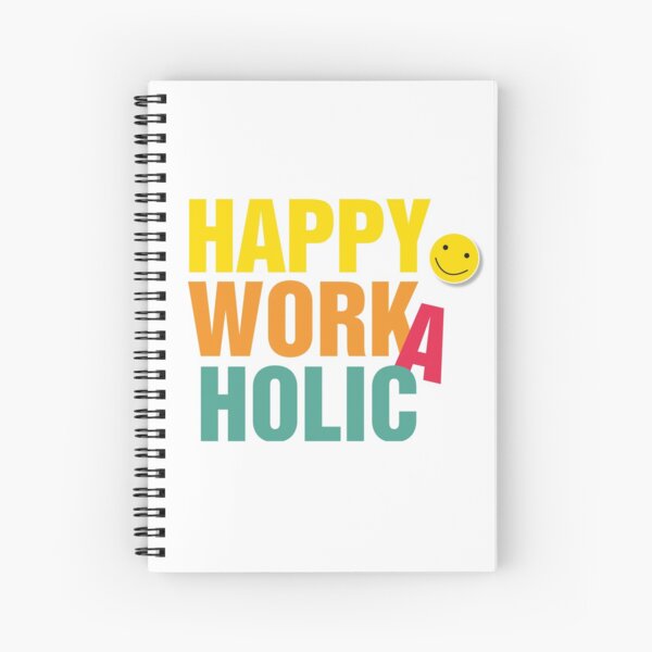 Happy Workaholic Spiralblock