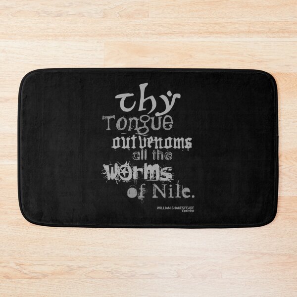 Item preview, Shakespeare's Cymbeline Worms Insult designed and sold by Styled Vintage.