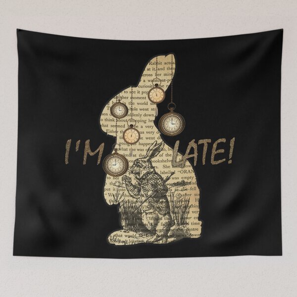 Item preview, Alice In Wonderland - White Rabbit - I'm Late! designed and sold by Gypsy  Queen.