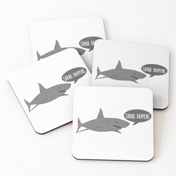 Item preview, Awesome Shark Happens  designed and sold by PopArtdom.