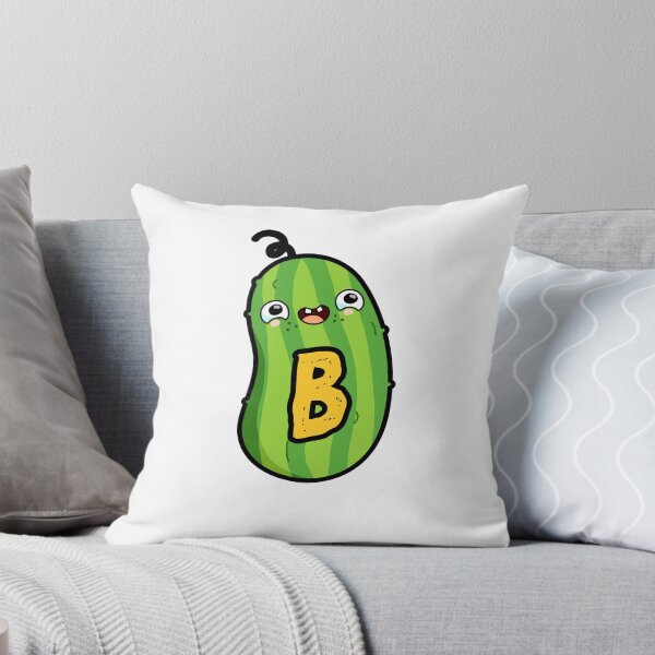 Item preview, Alphabet Letter B Super Cute-cumber     designed and sold by kidsmonogram.