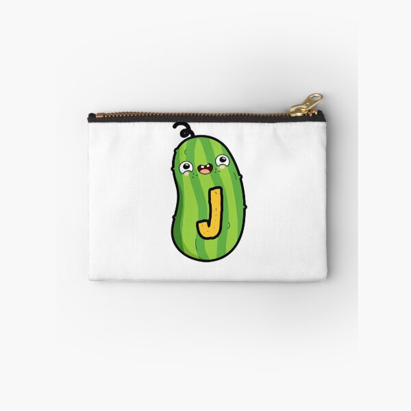 Item preview, Alphabet Letter J Cool Cute-cumber     designed and sold by kidsmonogram.