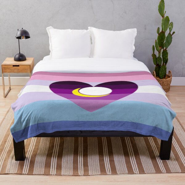 Item preview, bigender flag with enbian heart designed and sold by Simplipride.