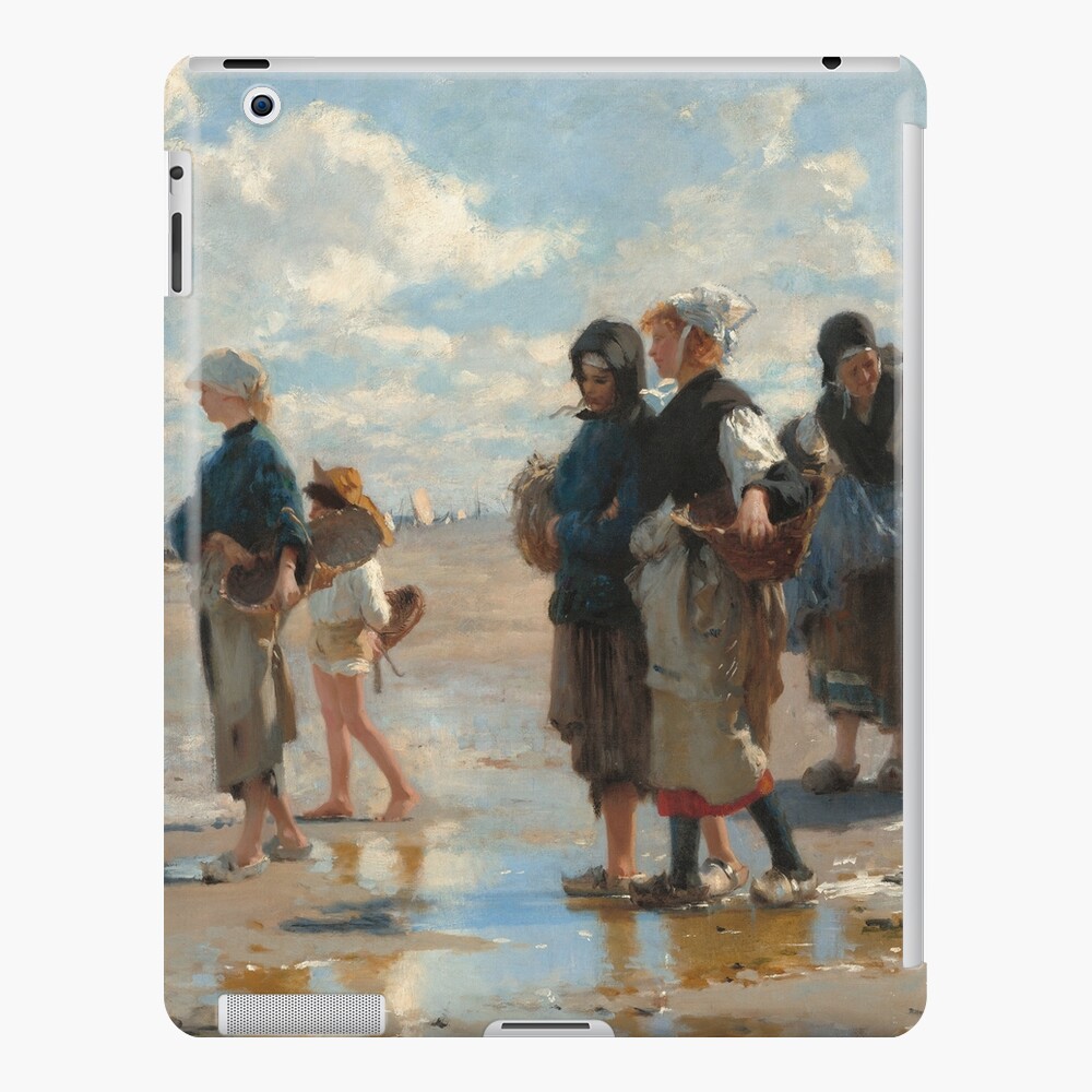 Setting Out to Fish Oil Painting by John Singer Sargent iPad Case & Skin